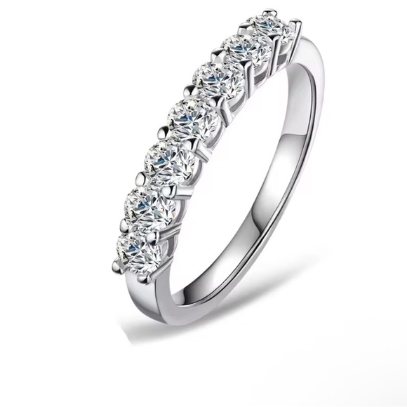 4.9ct.tw Moissanite Diamond .7ctw NIB VVS1 Color D .925 Silver w/GRA cert - Picture 3 of 12